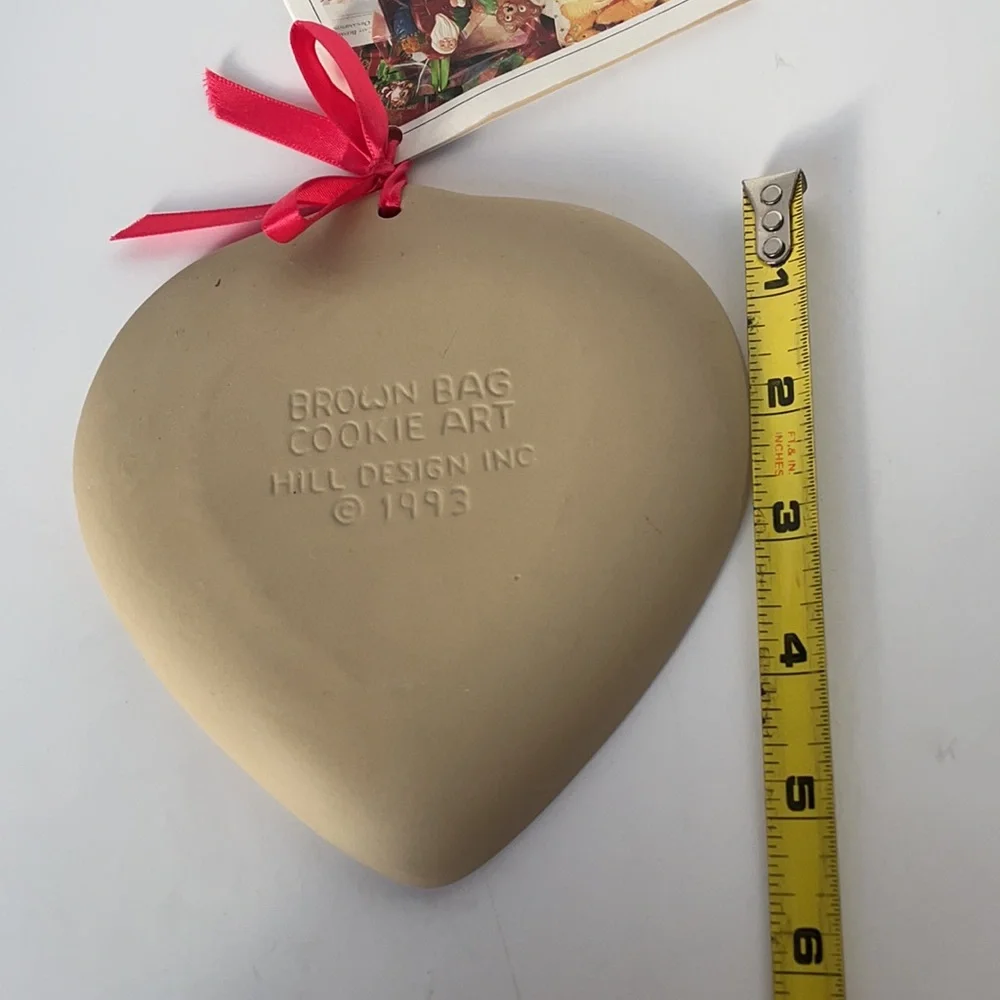 Brown Bag Cookie Art 1993 heart